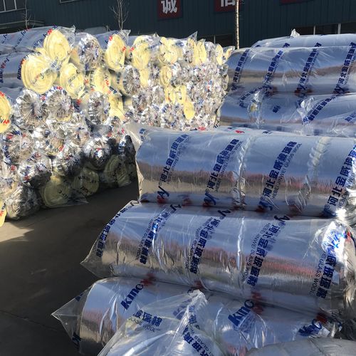 工厂供应金威玻璃棉卷毡 防火阻燃吸音贴箔棉在彩钢构与温室大棚中的应用